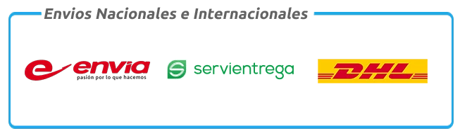Métodos de envío - e-envia, Servientrega, DHL